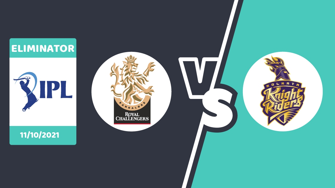 IPL Eliminator - RCB vs KKR Match Prediction – IPL 2021 – Match 58