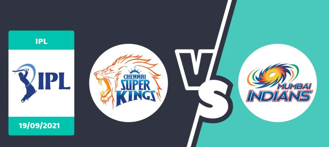 CSK v MI Match Prediction - IPL 2021 - Match 30