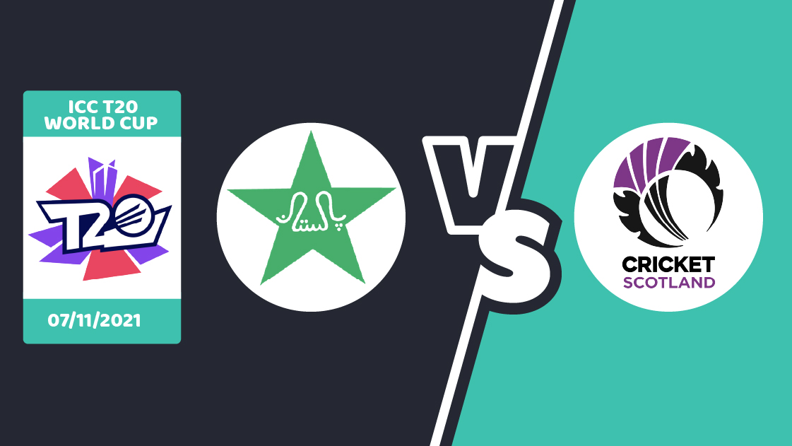 PAK vs SCO Match Prediction - T20 World Cup 2021 - Match 41