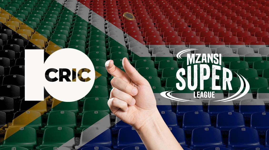 10cric Promotional Offer for the Mzansi Super League